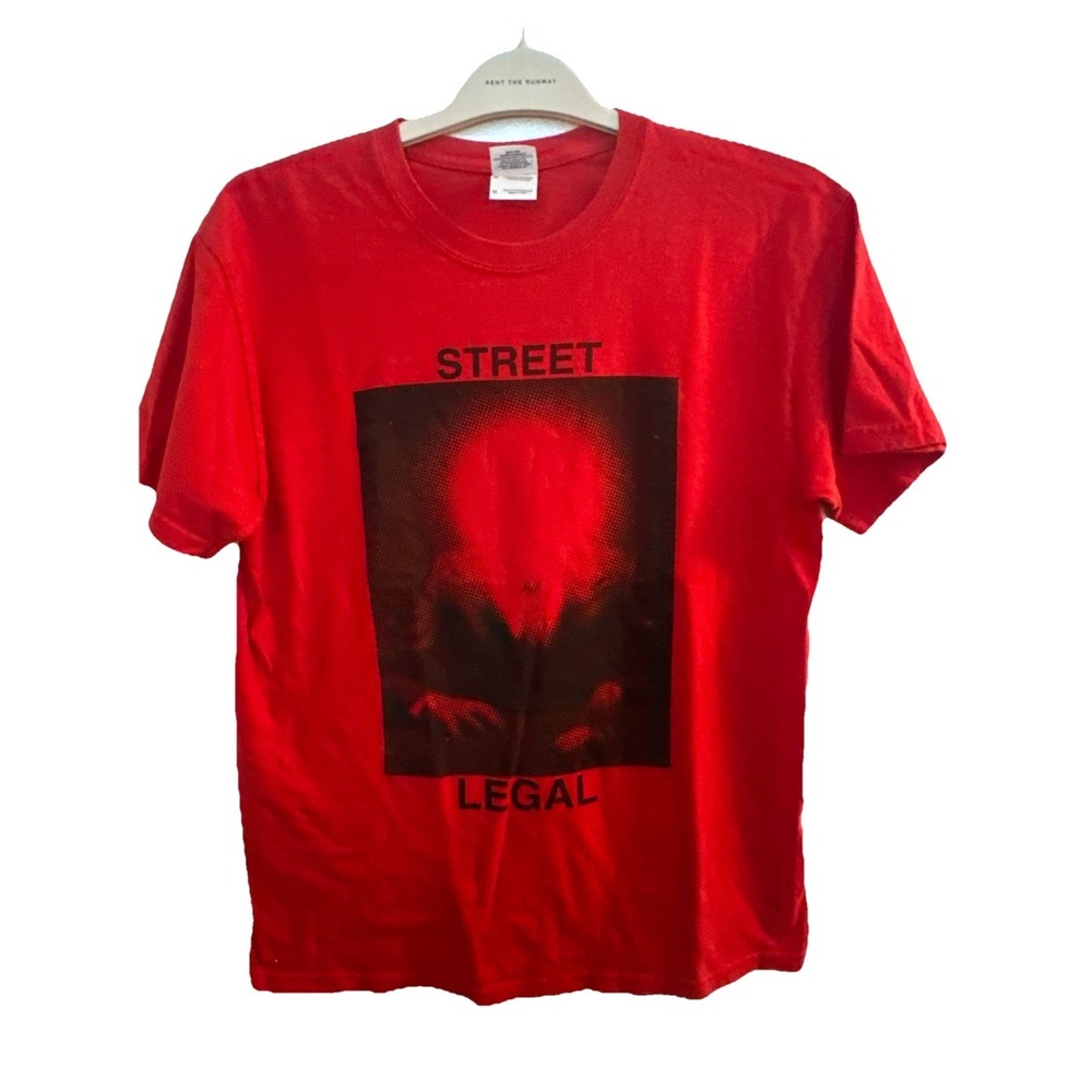 Cool Band Retro Skater Red‎ Graphic Tshirt Craft Cutter Unisex Med